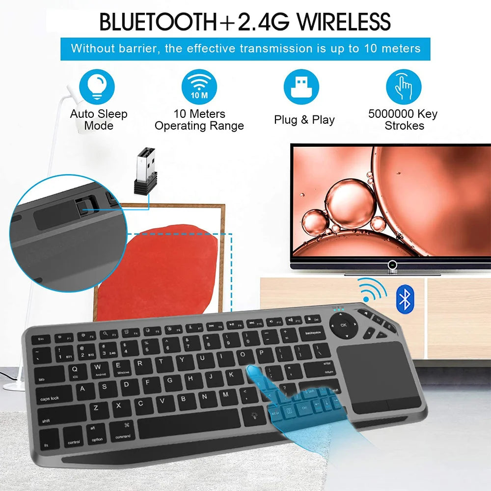 CowLost | product_id-bluetooth-wireless-keyboard-with-touchpad-7-color-backlit-rechargeable-for-smart-tv-and-ios-devices |11