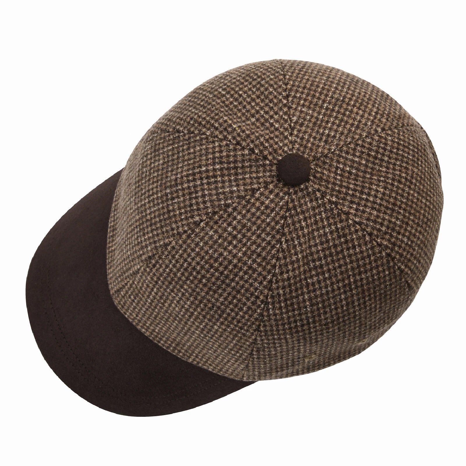 CowLost | botvela-mens-wool-tweed-baseball-cap-casual-style-soft-adjustable-unstructured-hat |9
