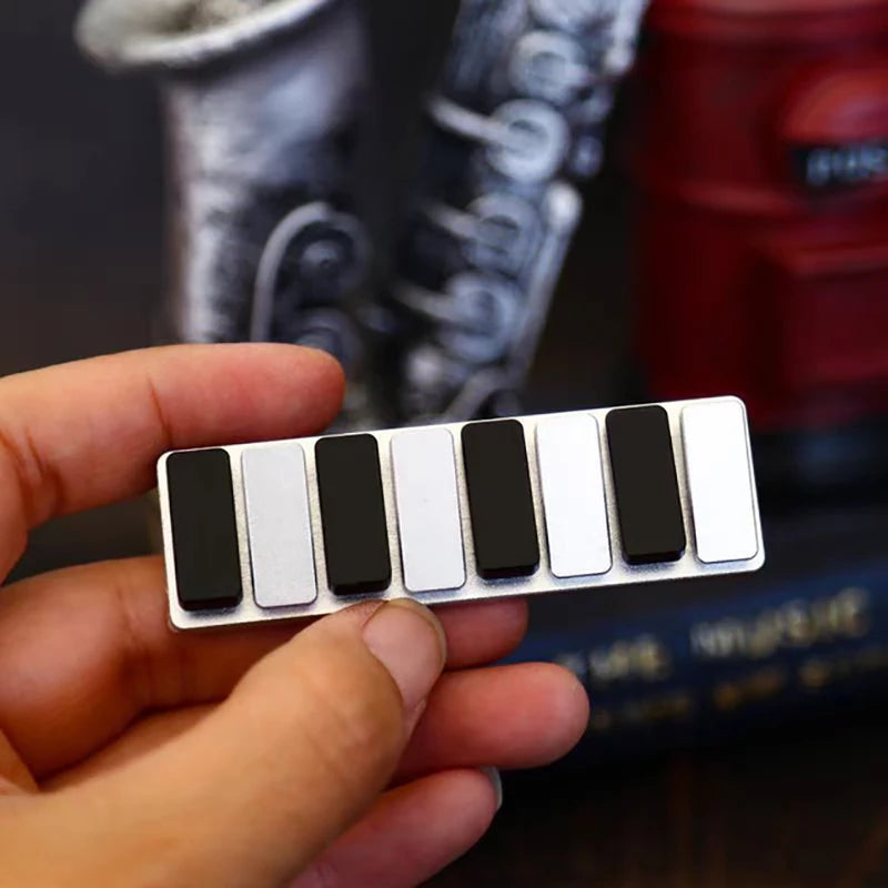 CowLost | product_id-piano-keys-8-key-aluminum-alloy-edc-fidget-slider-stress-relief-toy-gift |2