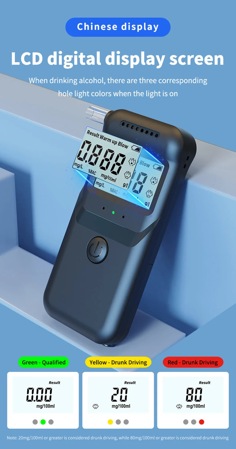 CowLost | product_id-digital-professional-alcohol-breathalyzer-tester-with-lcd-display |11