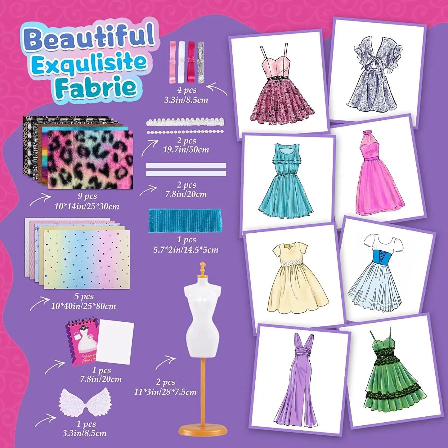 CowLost | product_id-diy-doll-clothes-craft-kit-for-kids-handmade-art-decoration-gift-set |3