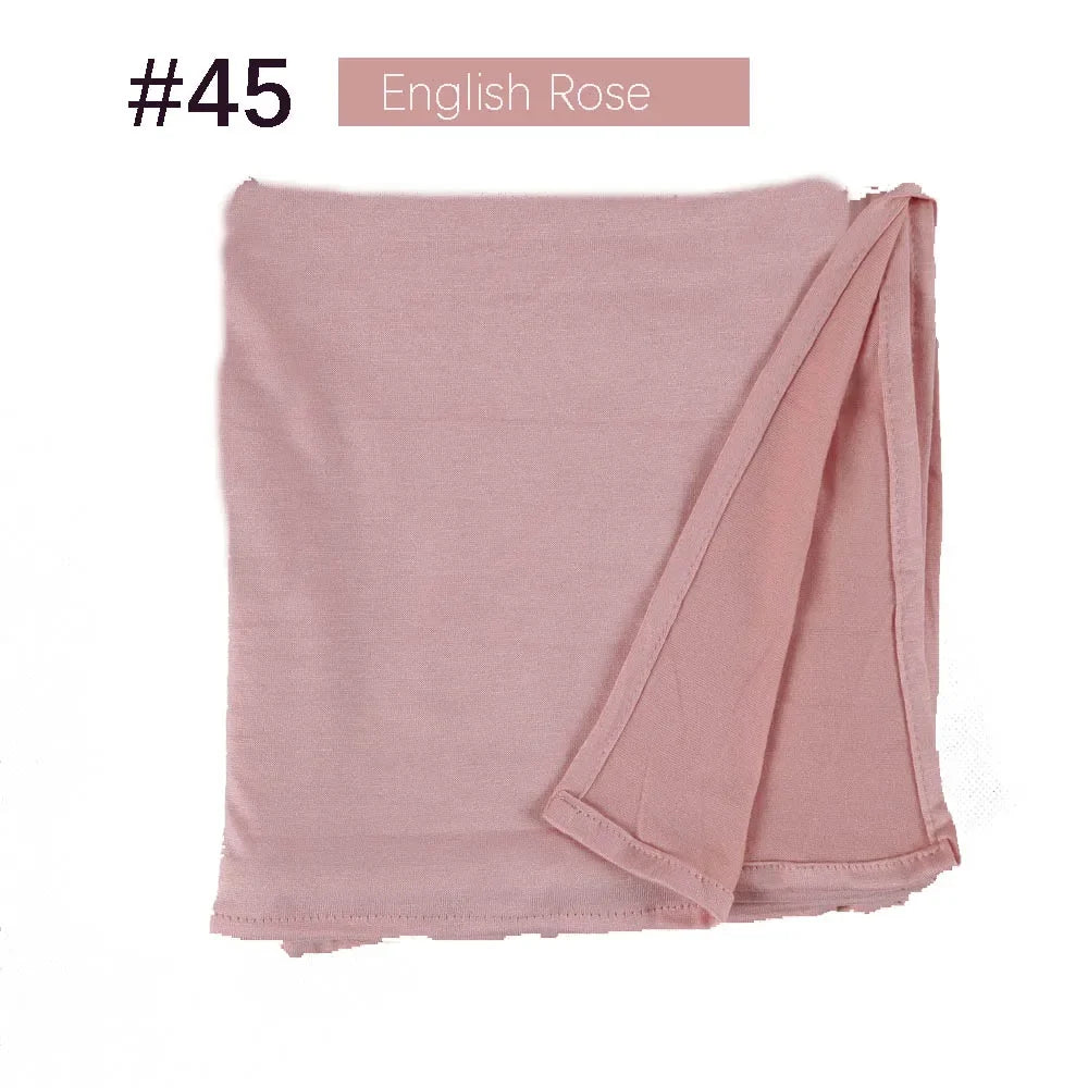 CowLost | muslim-women-stretchy-jersey-hijab-plain-cotton |49