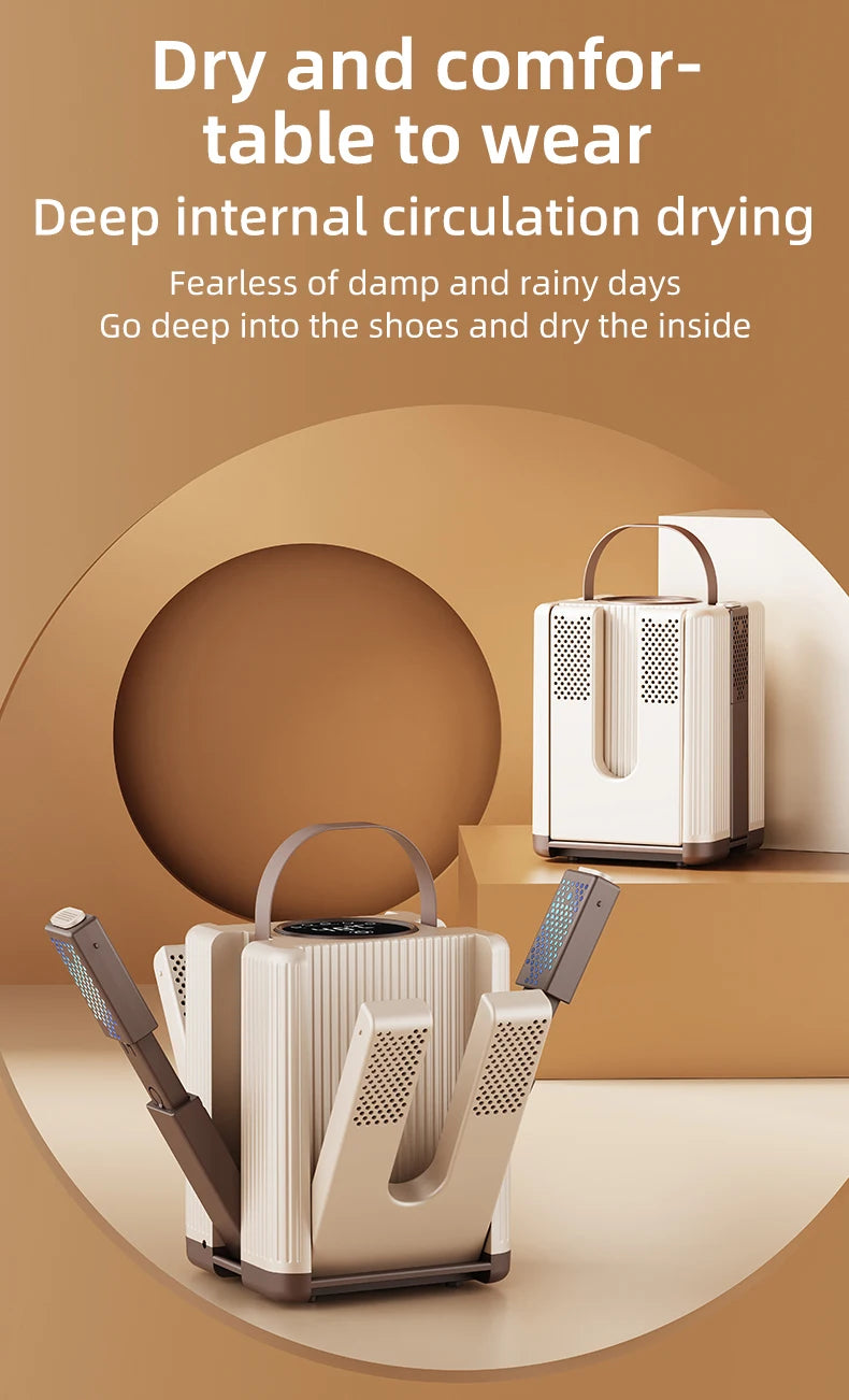 CowLost | product_id-homefish-six-arm-foldable-electric-shoe-and-boot-dryer-with-timer-200w-portable-shoe-warmer |26