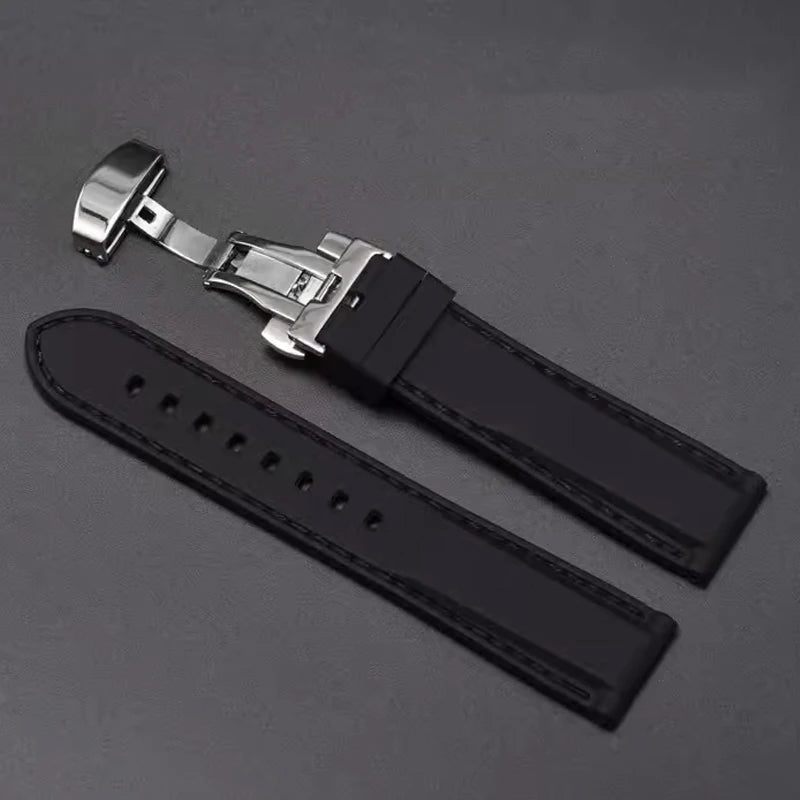 CowLost | product_id-silicone-quick-release-waterproof-sport-watch-strap-for-seiko-18-24mm-with-butterfly-buckle |25