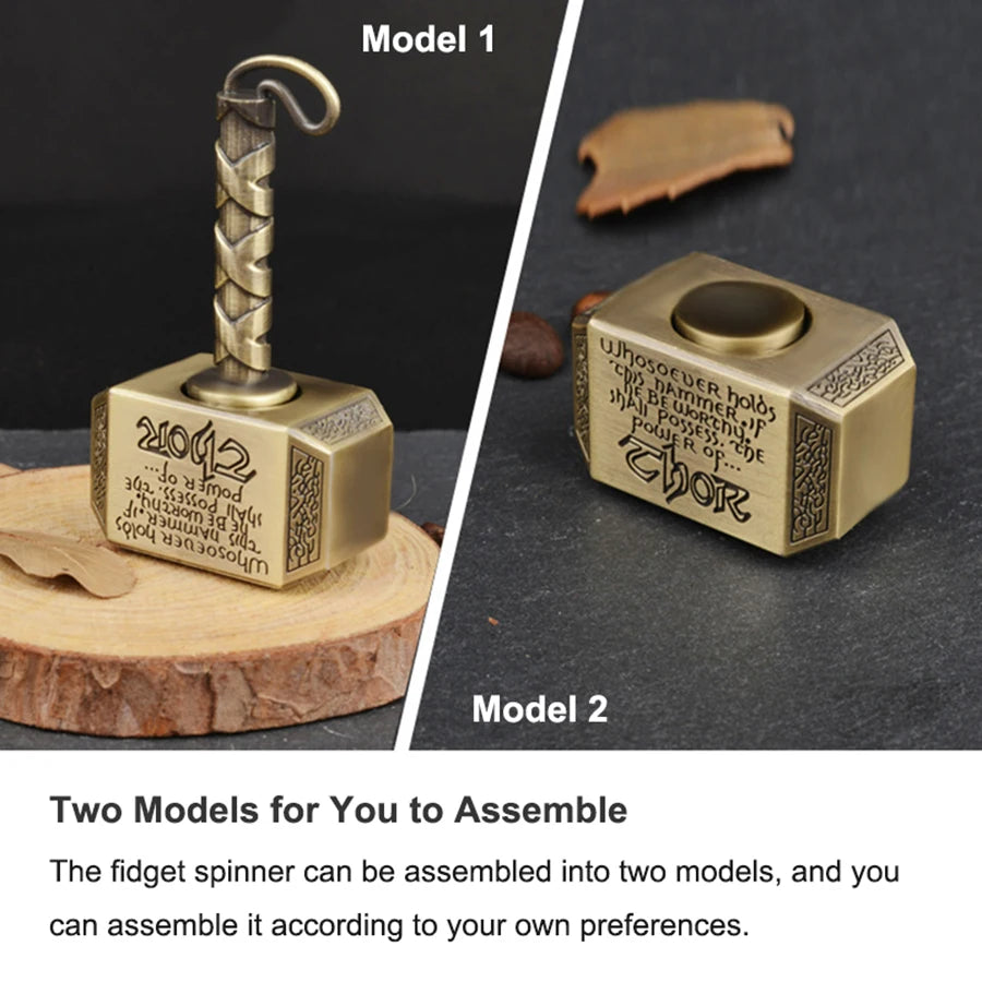 CowLost | product_id-edc-alloy-hammer-fidget-spinner-metal-gyroscope-stress-relief-toy |3