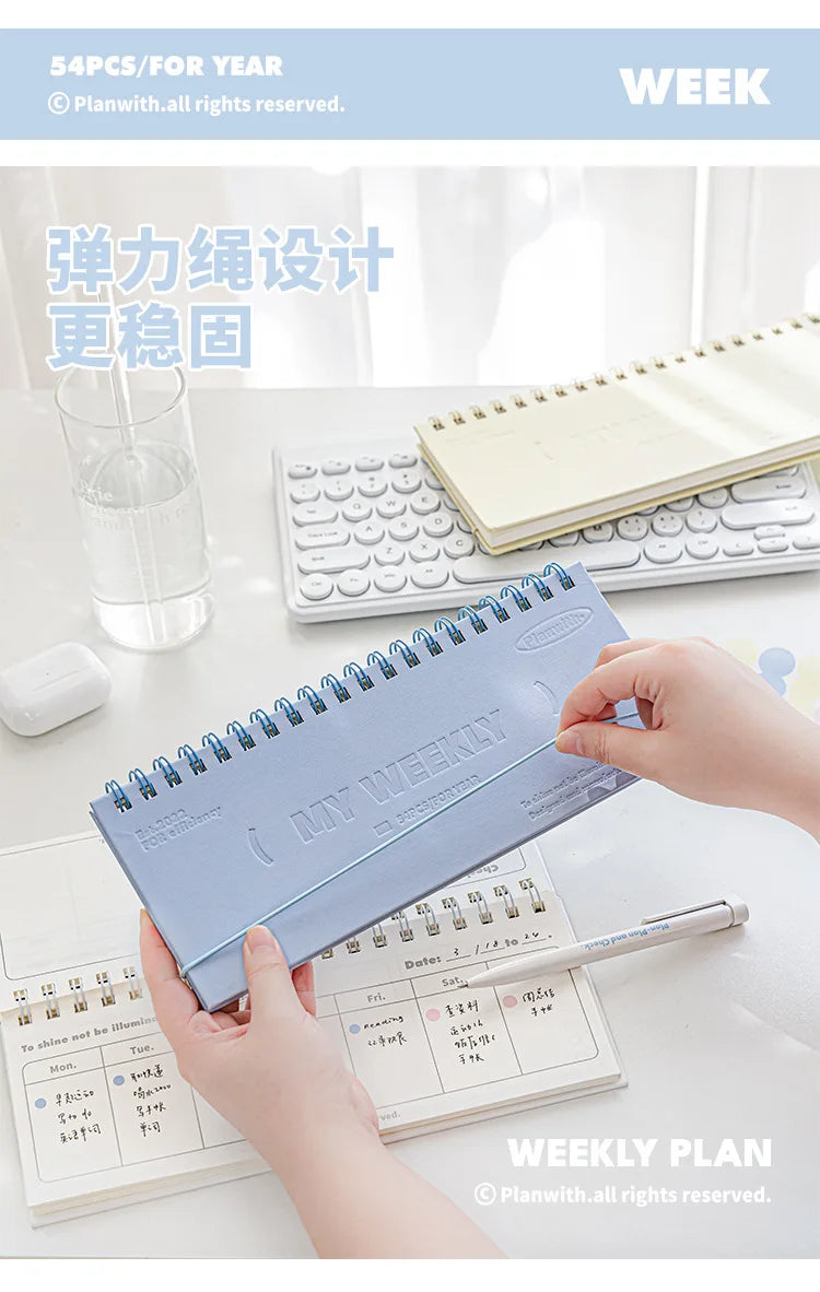 CowLost | product_id-planwith-weekly-flip-up-small-notebook-portable-horizontal-coil-notepad |15