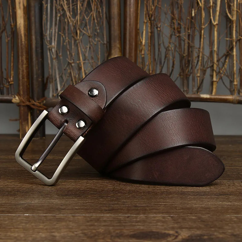 CowLost | 3-8cm-genuine-leather-for-mens-high-quality-buckle-jeans-cowskin-casual-belts |14