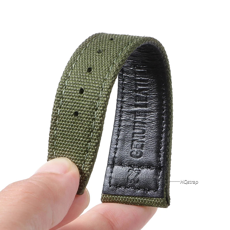 CowLost | bracelets-product_id-nylon-canvas-waterproof-watch-strap-for-iwc-pilot-20-22mm-unisex-sport-wristband |6