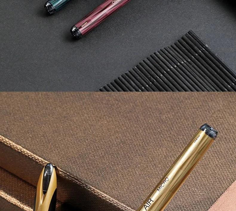 CowLost | product_id-uni-ball-air-uba-188-black-gold-series-gel-pen-quick-dry-high-end-office-pen |9