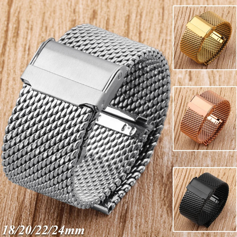 CowLost | watch-bands-product_id-1-0mm-stainless-steel-mesh-watch-strap-for-seiko-dw-quick-release-18-24mm-unisex-band |1