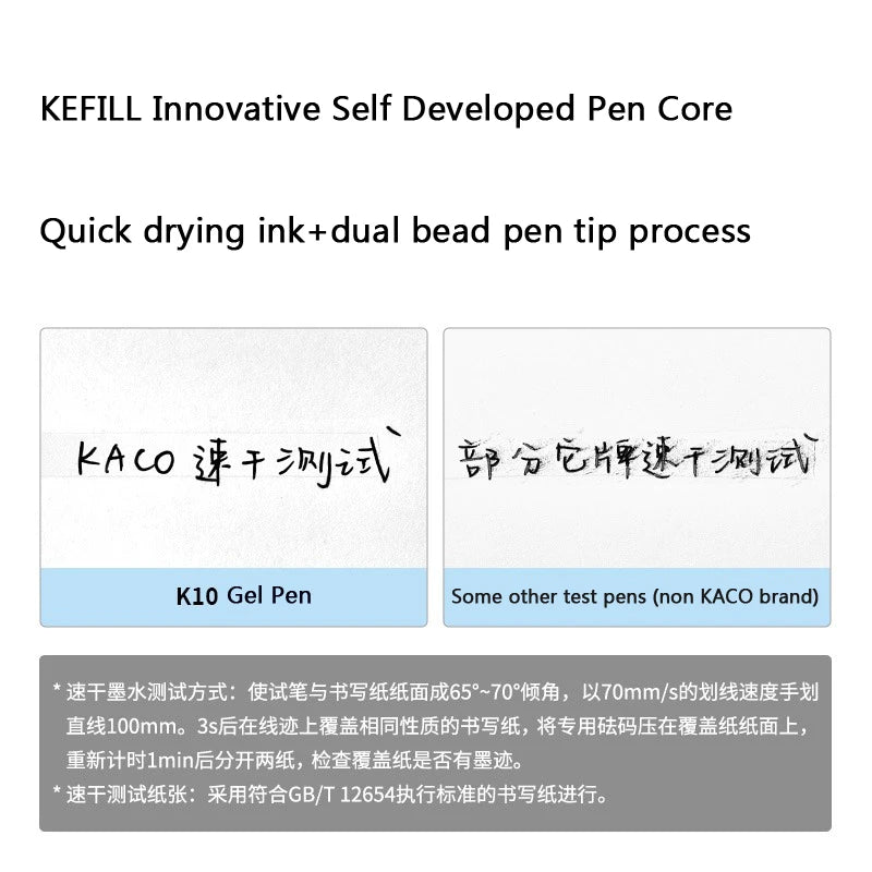 CowLost | product_id-kaco-k10-0-45mm-gel-pen-black-ink-high-capacity-erasable-stationery-for-school-office |4