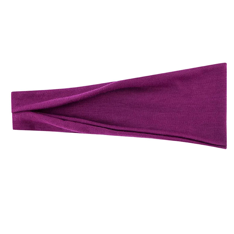 CowLost | women-headband-turban-solid-color-elastic-hair-bands |30