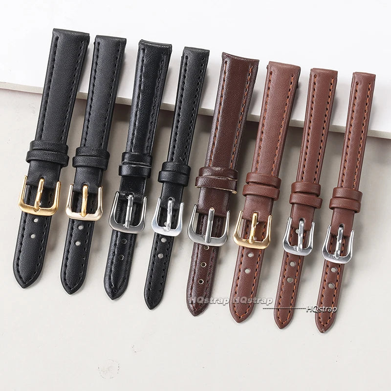 CowLost | bracelets-product_id-pu-leather-ultra-thin-soft-watchband-for-seiko-rolex-8-18mm-black-brown-strap |4