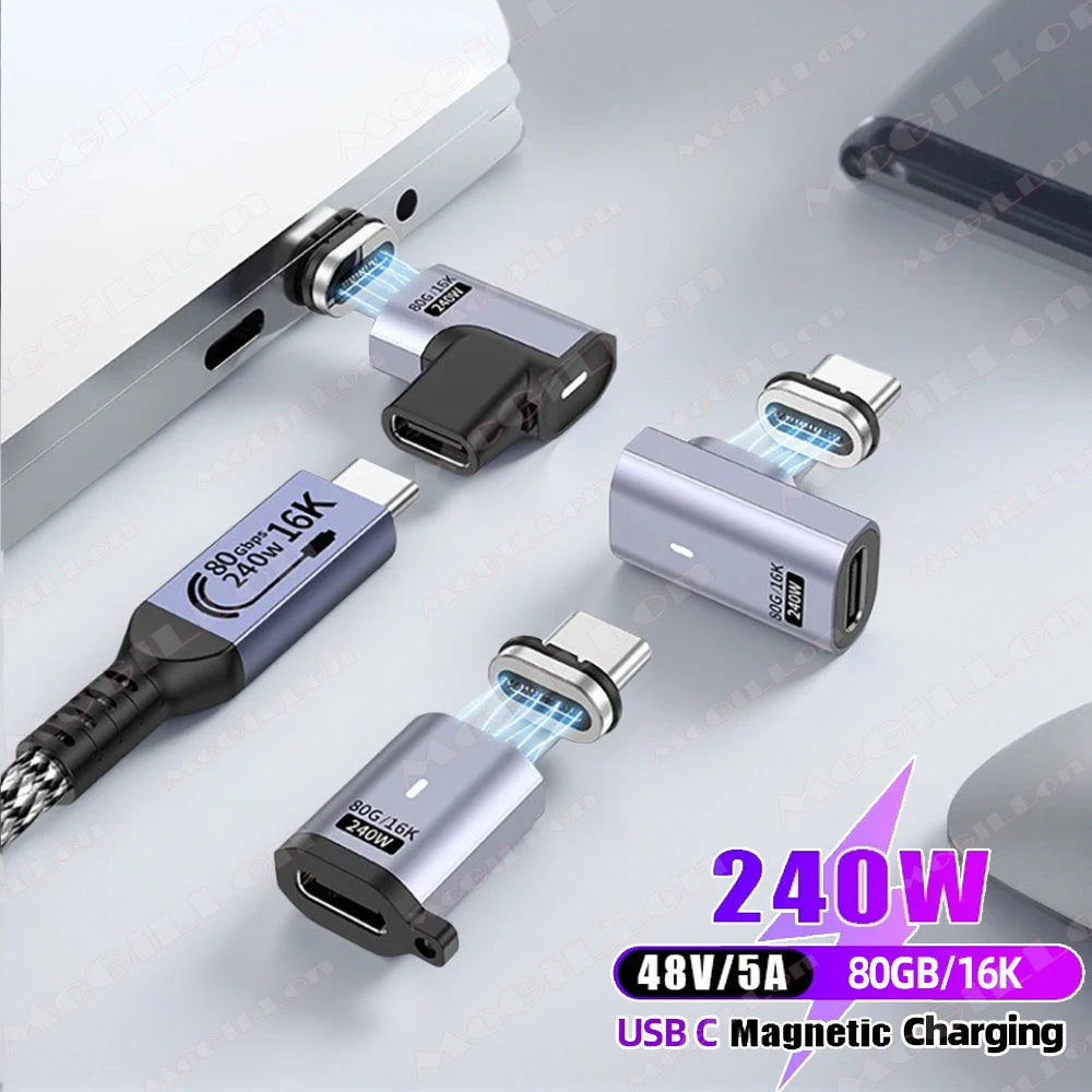 CowLost | product_id-pd-240w-usb4-0-80gbps-thunderbolt-5-magnetic-type-c-to-usb-c-fast-charge-otg-cable-16k-60hz |7