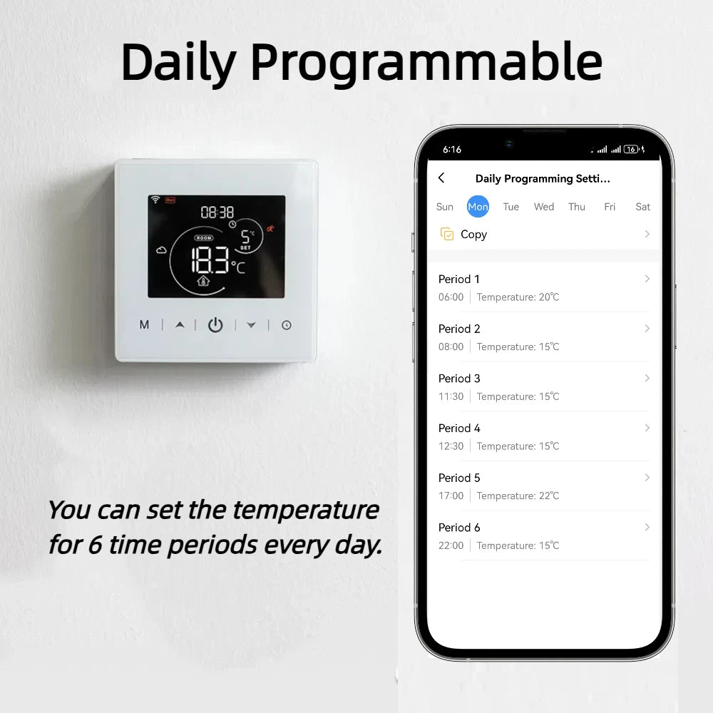 CowLost | seasonal-holiday-decorations-beok-zigbee-battery-powered-tuya-smart-thermostat-for-gas-boiler-daily-programmable-alexa-google-home-compatible |3