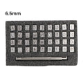 CowLost | 37pcs-letters-stamping-kit-3-5mm-6-5mm-metal-alphabet-number-leather-leather-embossed-tools-stamp-punch-tools |14
