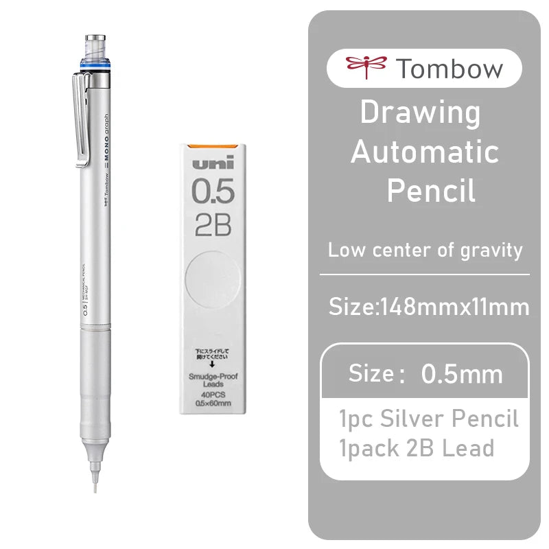 CowLost | product_id-tombow-mono-graph-fine-0-5mm-mechanical-pencil-with-metal-grip-and-eraser-for-professionals |41