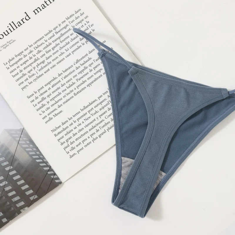 CowLost | product_id-3pcs-women-low-rise-seamless-g-string-thong-panty-set |3