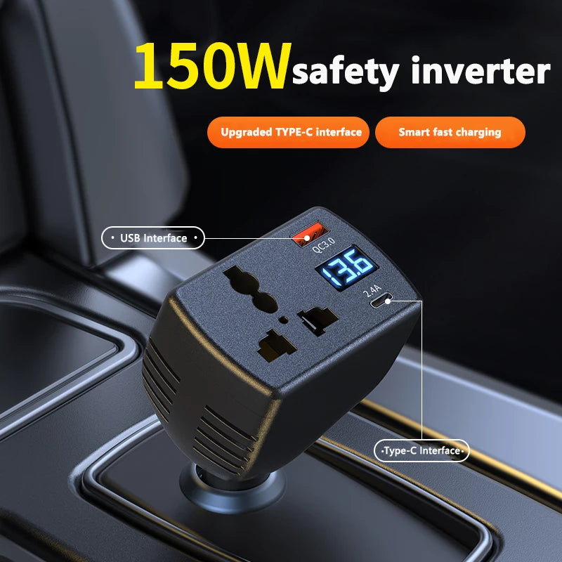 CowLost | product_id-2025-150w-12v-to-220v-car-power-inverter-with-usb-charger |1