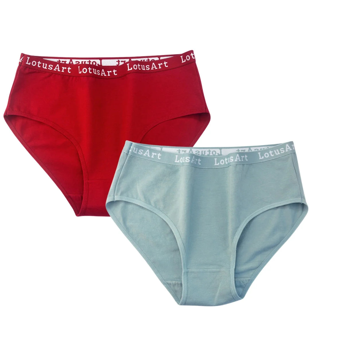 CowLost | product_id-2pcs-women-high-waist-cotton-briefs-tummy-control-breathable-m-2xl |14
