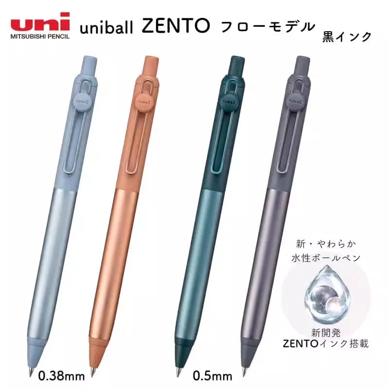 CowLost | product_id-uniball-zento-limited-edition-gel-pen-0-38-0-5mm-semi-metal-signature-flow-for-school-office |6