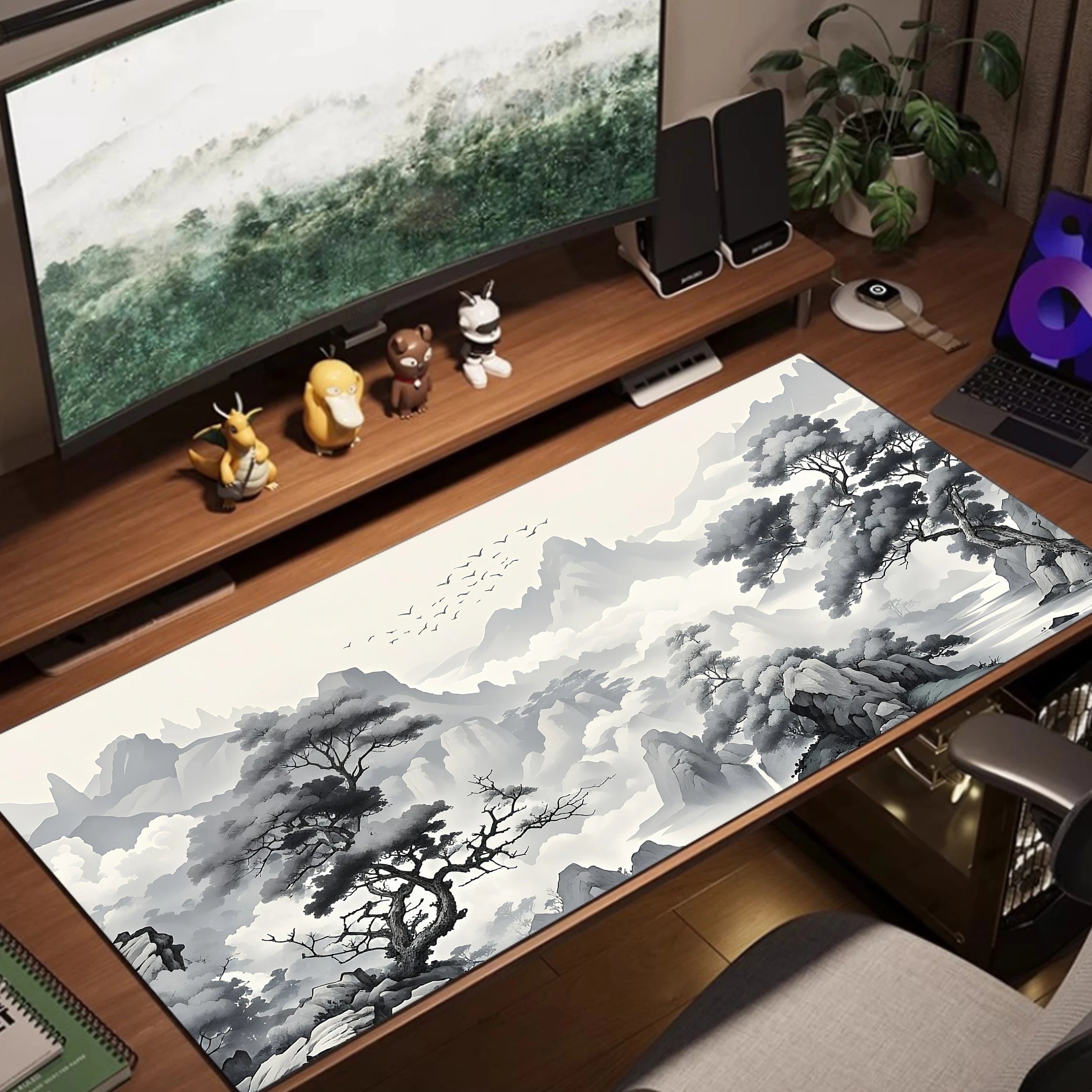 CowLost | uncategorized-grass-cat-gaming-mousepad-xxl-900x400mm |15
