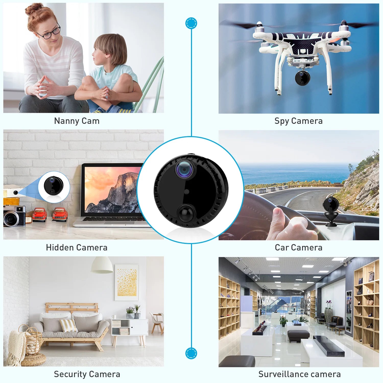 CowLost | product_id-vesafe-wifi-mini-circular-3mp-hd-smart-home-security-camera-with-motion-detection-and-night-vision |11