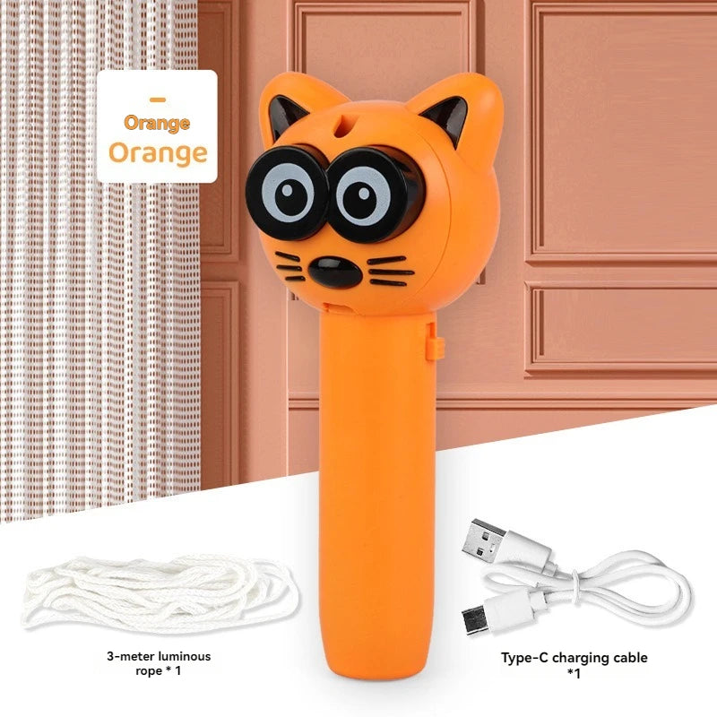 CowLost | product_id-handheld-adjustable-speed-luminous-zipstring-loop-fidget-toy-cat-teaser-launcher |21