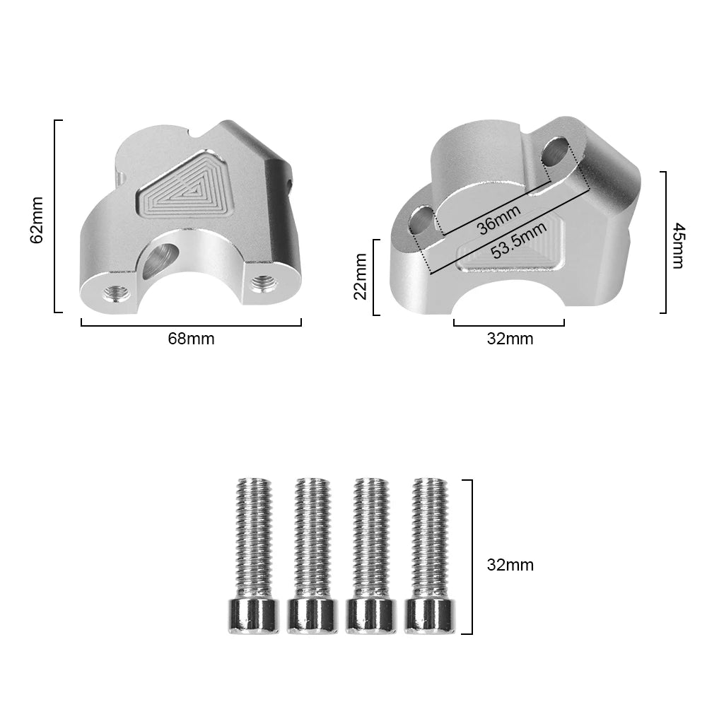 CowLost | product_id-bmw-r1200gs-r1250gs-adventure-cnc-handlebar-riser-lifter-motorcycle-accessory |9