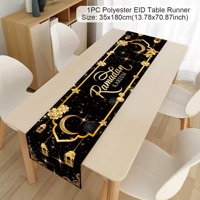 CowLost | ramadan-table-runner-eid-mubarak-decoration |22