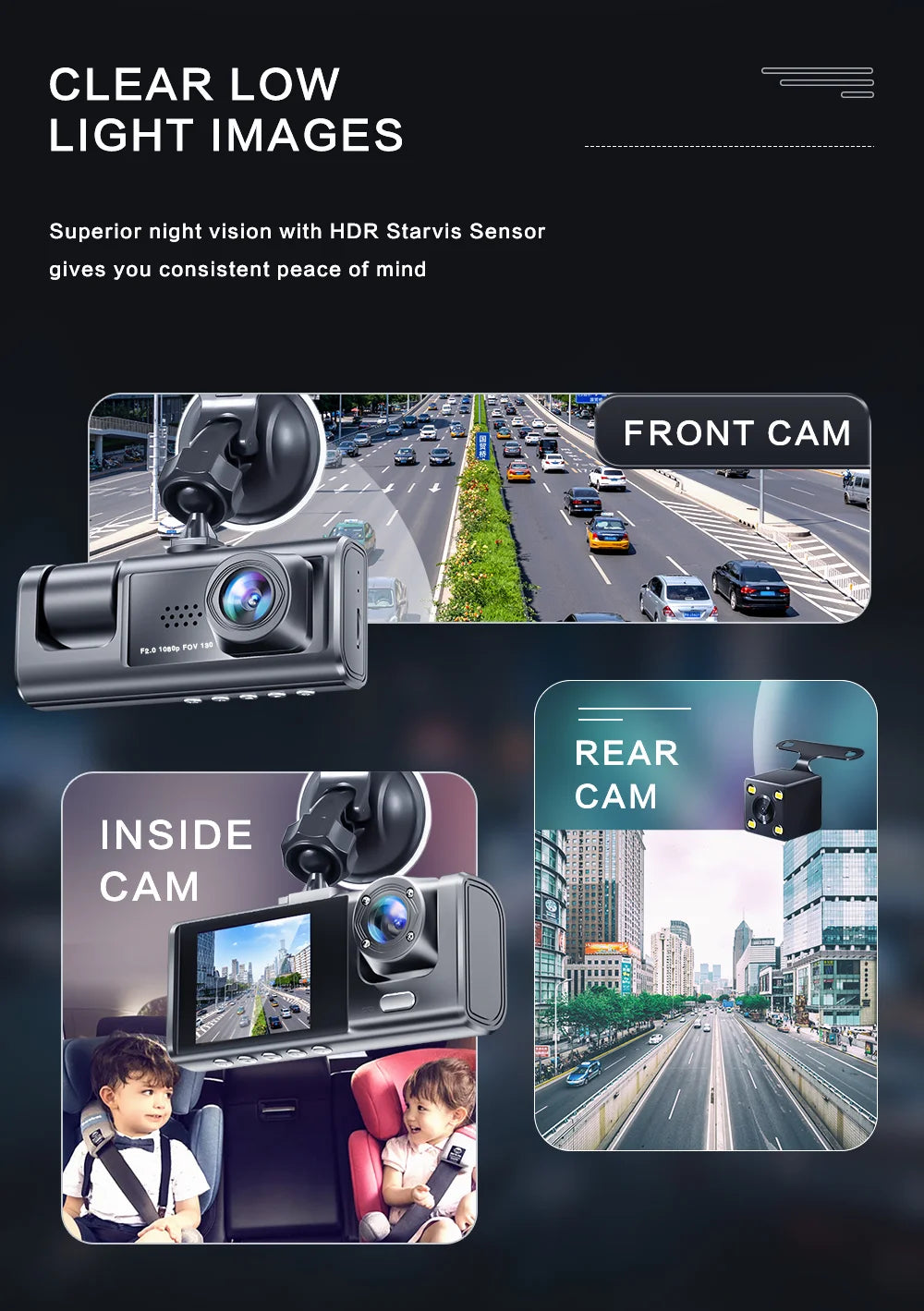 CowLost | product_id-1080p-dual-camera-car-dash-cam-with-ir-night-vision-loop-recording-front-interior-view |10