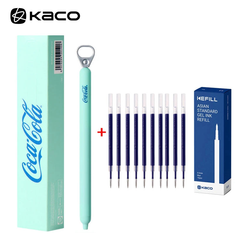 CowLost | product_id-kaco-coca-cola-limited-gel-pen-0-5mm-vintage-tone-barrel-with-creative-ring-pull-design-for-writing-focus |1