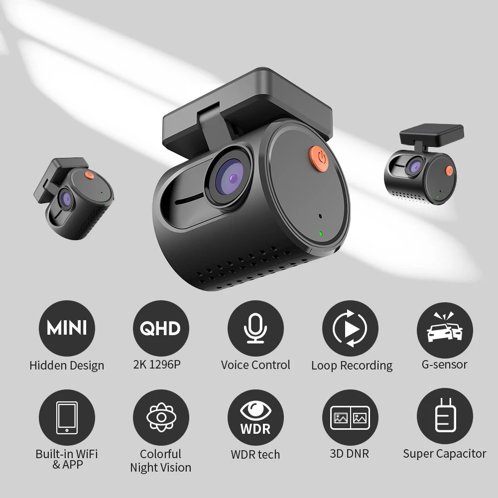 CowLost | product_id-kawa-mini-3-2k-car-dash-camera-dvr-with-wifi-voice-control-night-vision |6