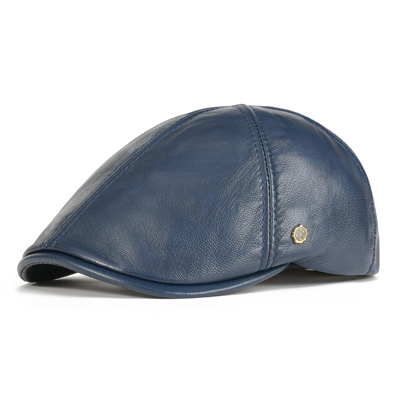 CowLost | voboom-leather-flat-cap-men-fall-winter-cabbies-hat |14