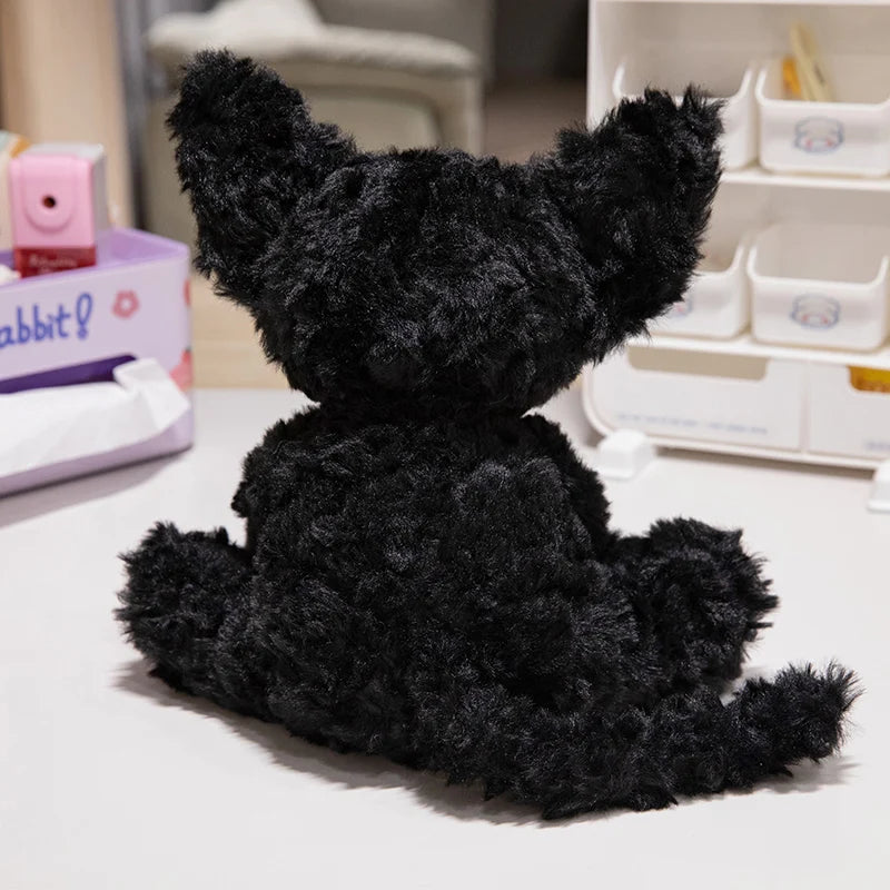 CowLost | fencing-barriers-devon-rex-plush-toy-german-curly-cat-soft-stuffed-doll |11