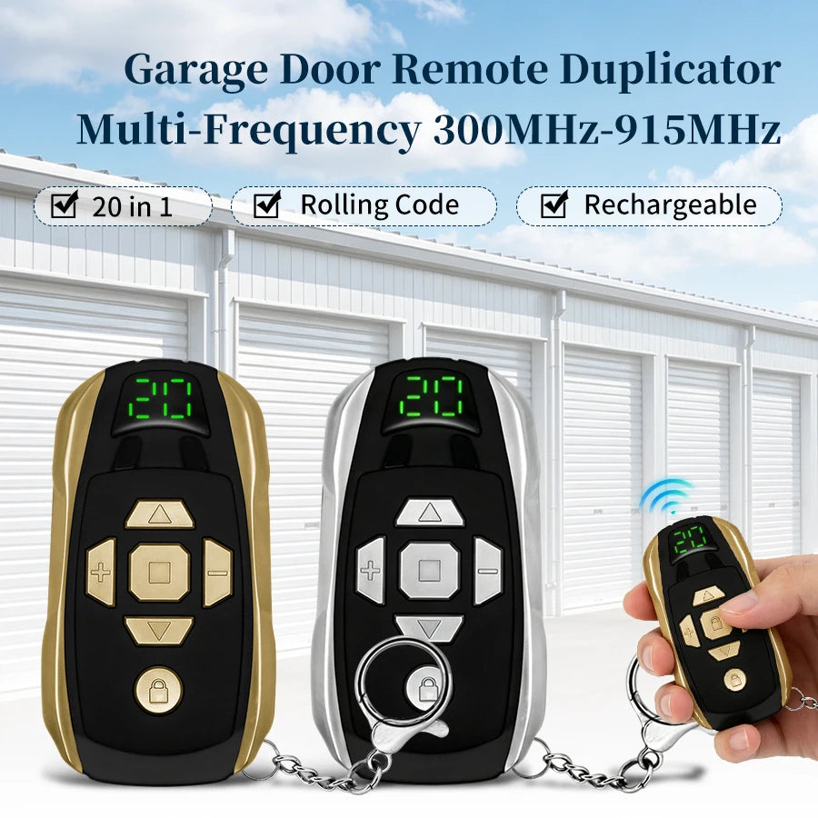 CowLost | product_id-20-in-1-universal-rechargeable-garage-door-remote-control-300-980mhz |1