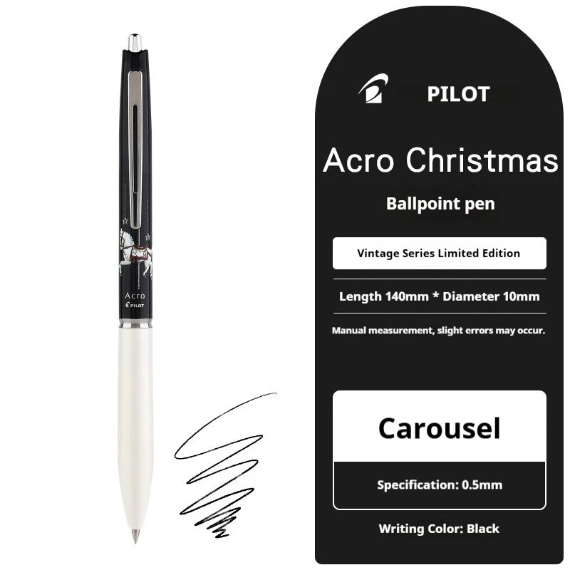 CowLost | product_id-pilot-acro-vintage-ballpoint-pen-limited-christmas-market-smooth-writing-oil-pen |22