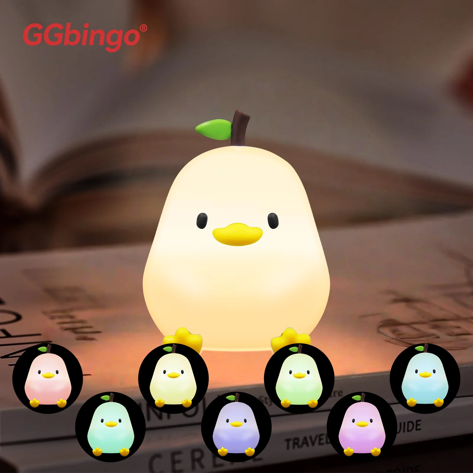 CowLost | product_id-pear-usb-rechargeable-7-color-dimmable-touch-silicone-pat-duck-night-light |48