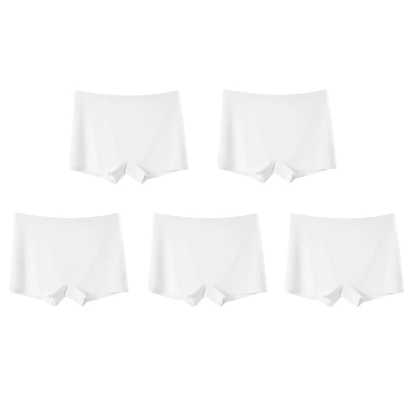 CowLost | product_id-fallsweet-5pcs-womens-seamless-mid-rise-boyshort-panties-for-daily-wear-sports |11