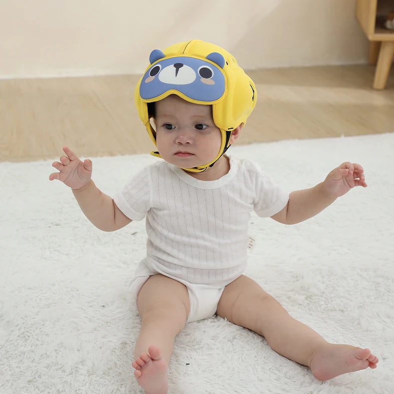 CowLost | mambobaby-guard-hat-bear-safe-anti-shock-baby-helmet |8
