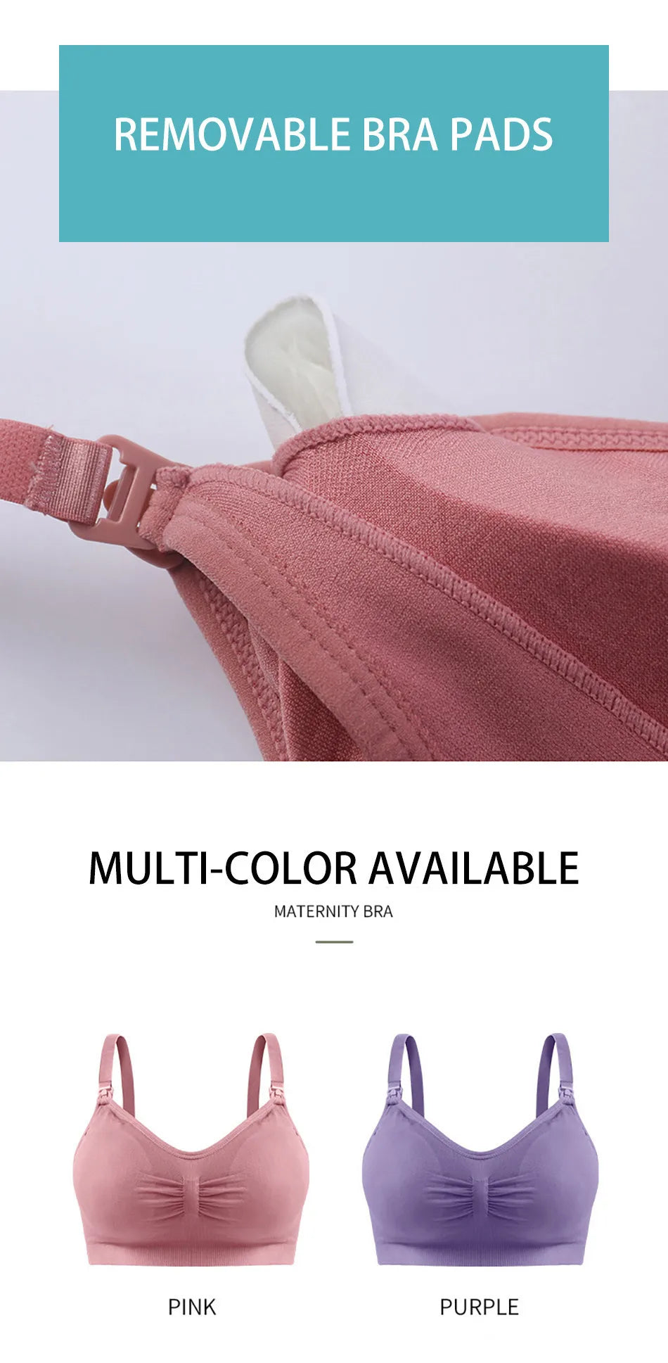 CowLost | product_id-wireless-seamless-breathable-maternity-nursing-sleep-bra |11