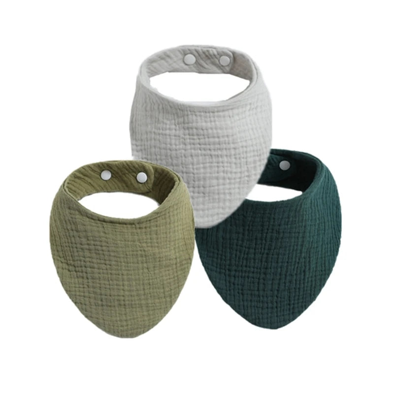 CowLost | 3pcs-5pcs-muslin-bibs-baby-face-towel-wash-cloth-drooling |23