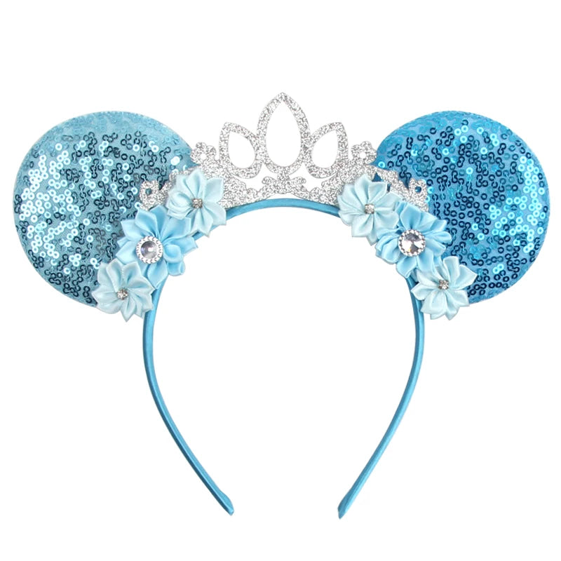 CowLost | glitter-crown-hairband-girls-princess-party-headwear |14