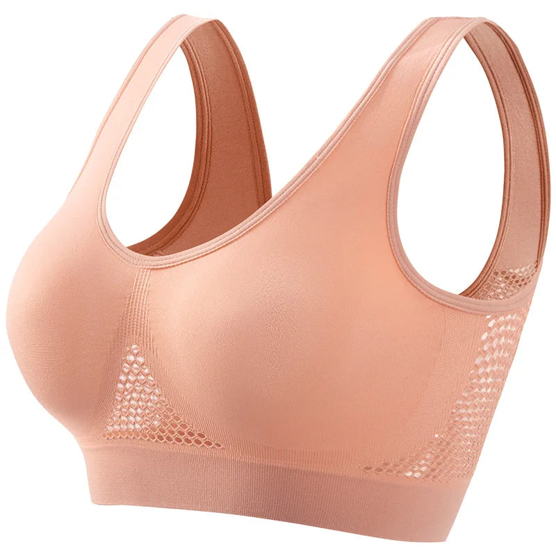 CowLost | product_id-seamless-wireless-push-up-sports-bra-for-women-s-5xl-breathable-stretchy-bralette |8