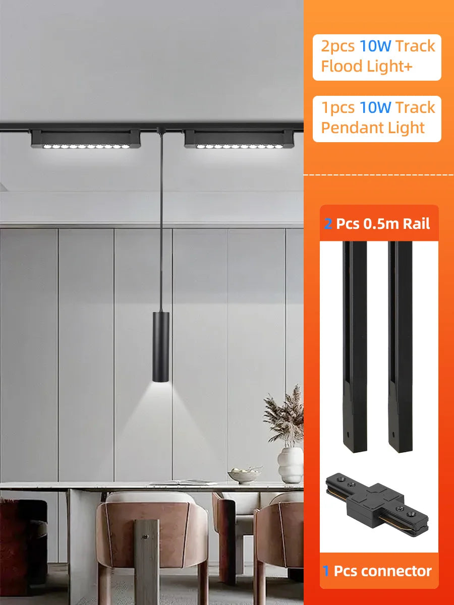 CowLost | seasonal-holiday-decorations-full-set-led-track-rail-lights-85-264v-modern-interior-spotlights |20