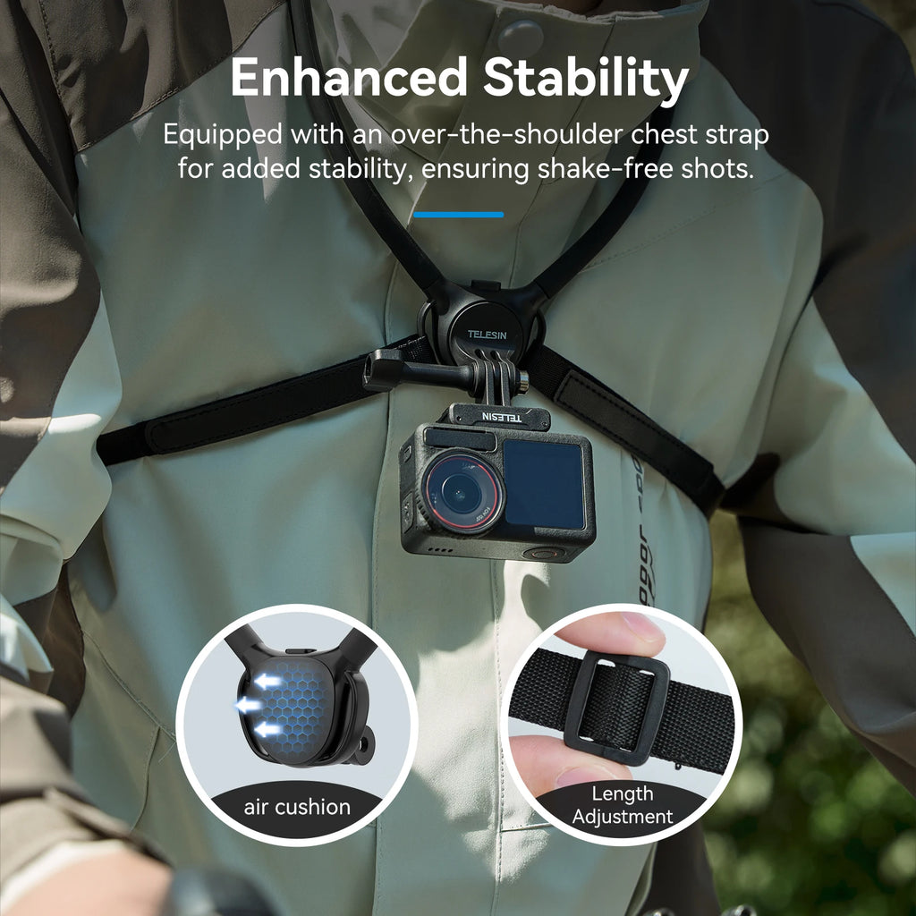 CowLost | telesin-phone-action-camera-2-in-1-neck-hold-mount-for-gopro-insta360-dji-osmo |5