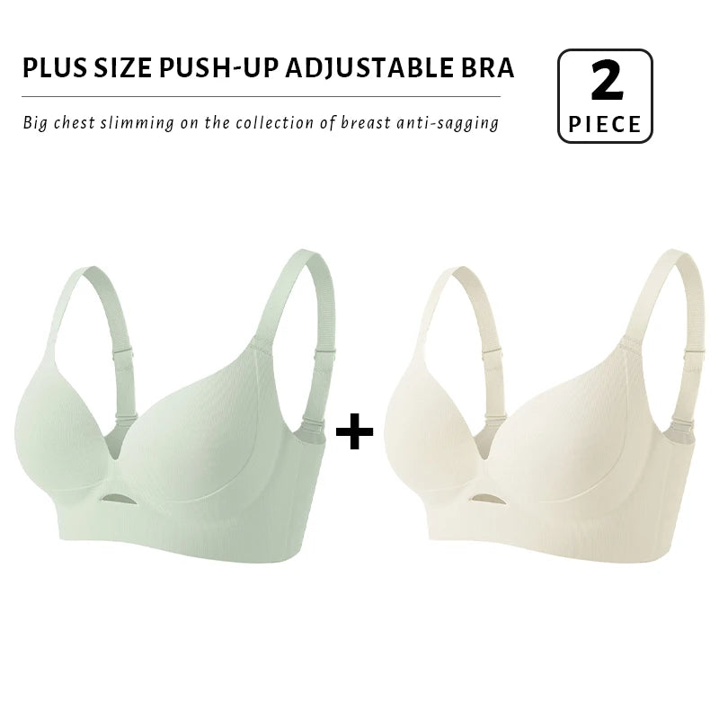 CowLost | product_id-fallsweet-plus-size-wireless-seamless-push-up-bra-with-thin-hollow-out-cups |19