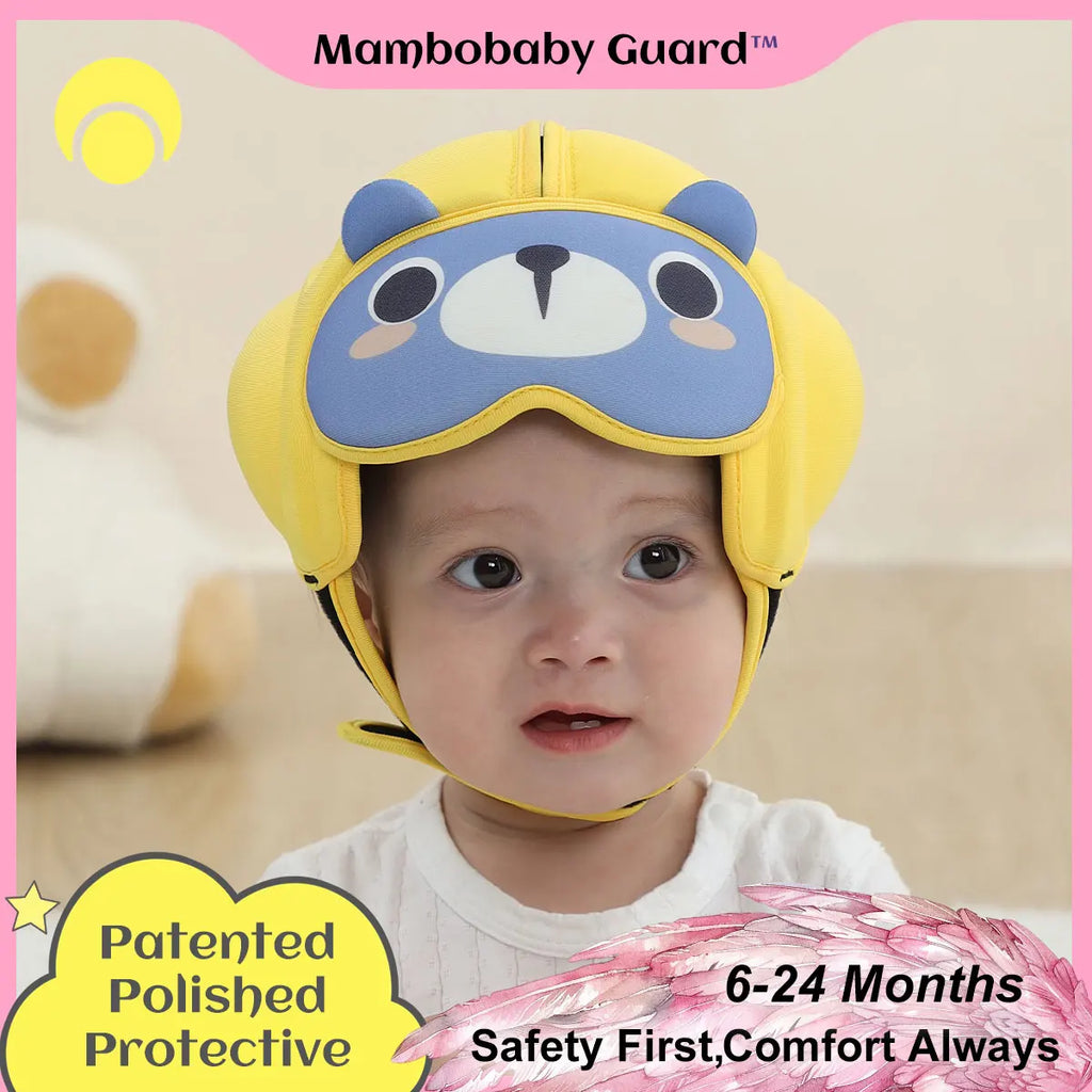 CowLost | mambobaby-guard-hat-bear-safe-anti-shock-baby-helmet |1