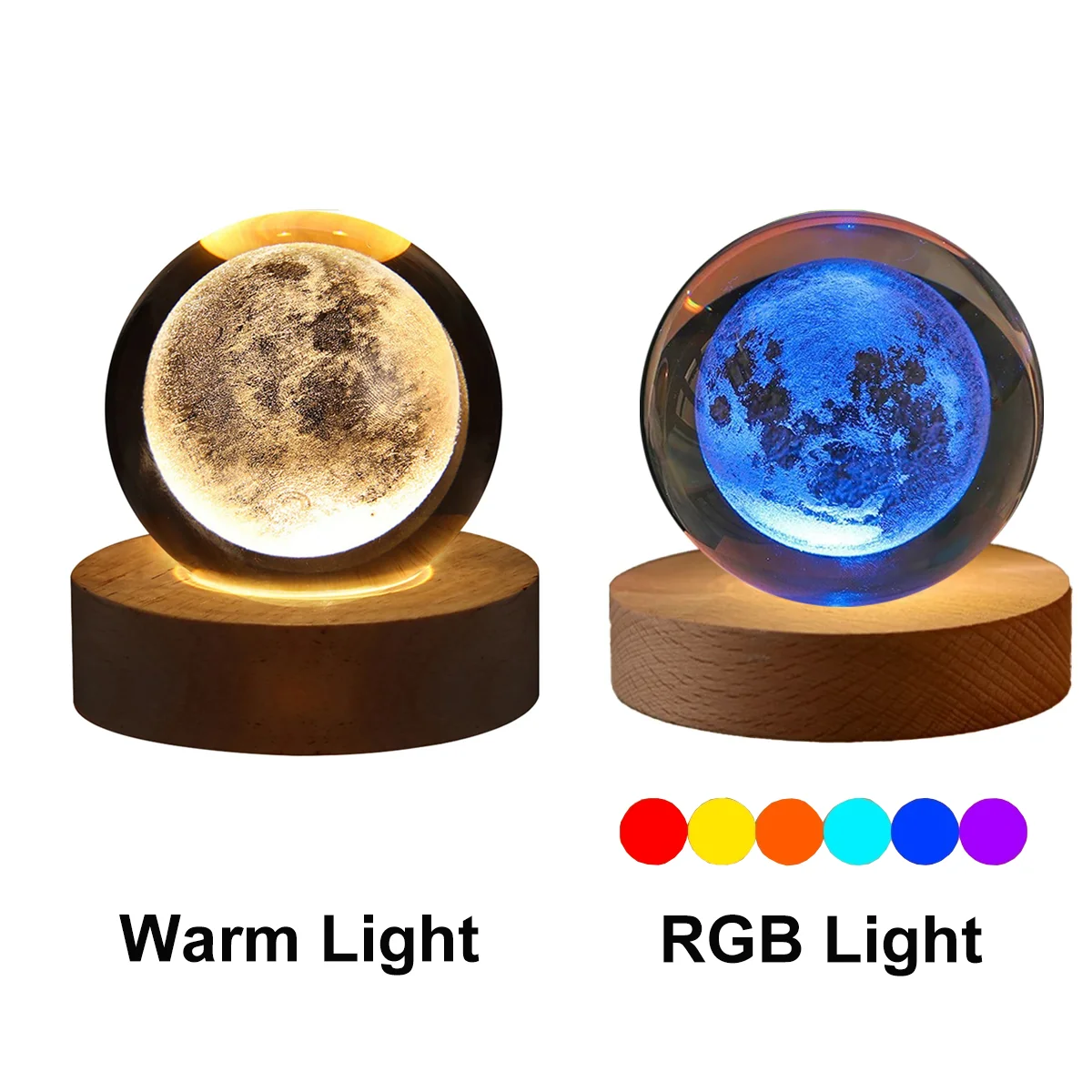 CowLost | product_id-6cm-solar-theme-cosmos-crystal-ball-night-light-rgb-milky-way-moon-desk-ornament |18
