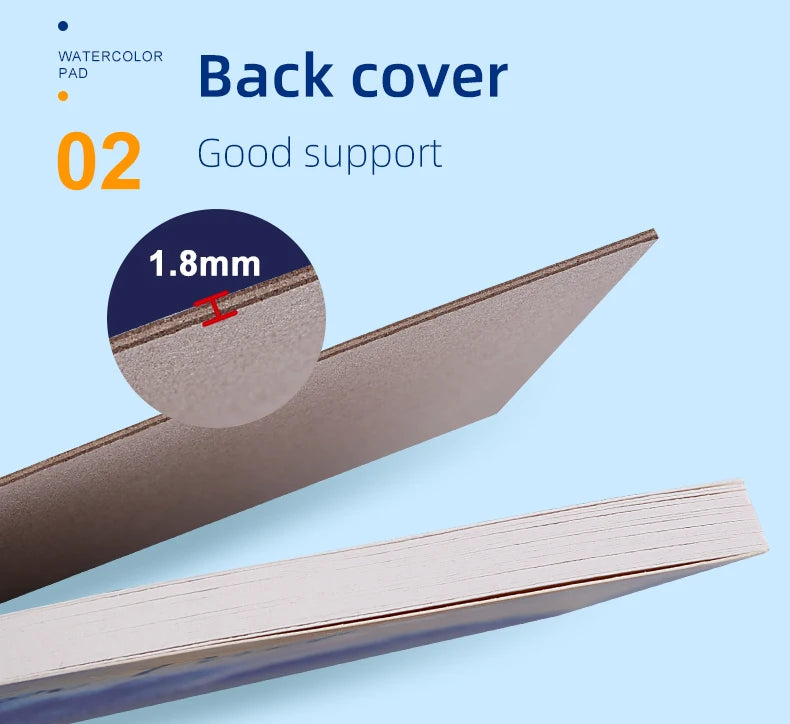 CowLost | watercolor-book-with-coarse-grain-200g-thickened-with-full-wood-pulp |12